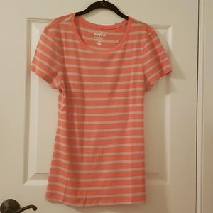Pink Striped Tee